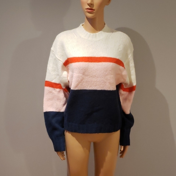 Rebecca Minkoff striped sweater size M